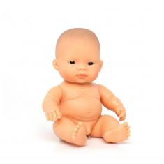 ML Muñeca : MUÑECO NIÑO ASIÁTICO de 21 cm