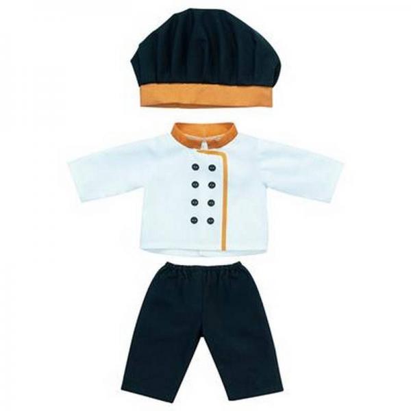ML Poupées: SET de VÊTEMENTS MÉTIERS Cuisinier 38cm - Miniland-8231534