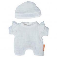 ML Poupées: PYJAMA avec BONNET 21cm
