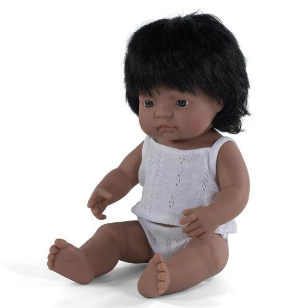 Muñeca Niña - Latinoamericana - 38 cm - Miniland-8231158