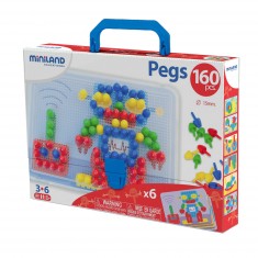 Jeu de mosaïques : Pegs (160 pièces)