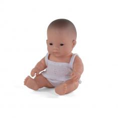 Asiatische Mädchen Babypuppe 21cm