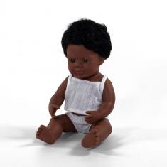 Afroamerikanische Jungen Puppe 38cm