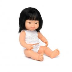 Asian Girl Down Syndrome Doll 38cm