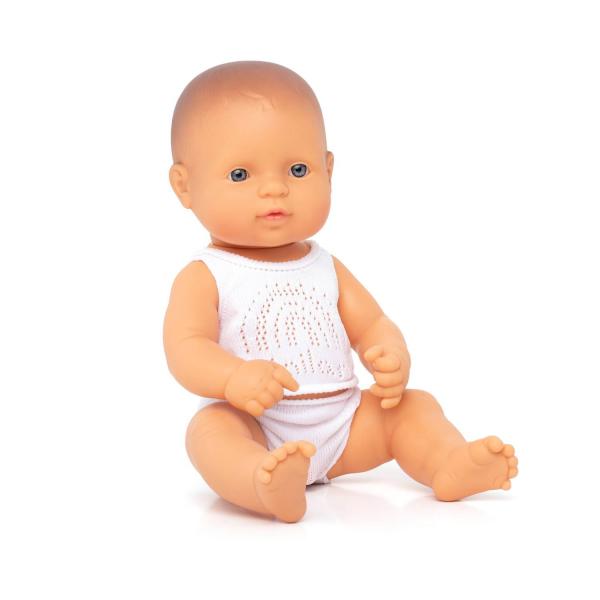 Babypuppe Europäischer Junge 32cm - Miniland-8231351