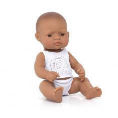 Babypuppe Junge Lateinamerikanisch 32cm