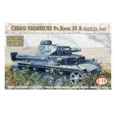 German Tank Pz.Kpfw.IVE France 1940 - 1:72e - Mirage Hobby