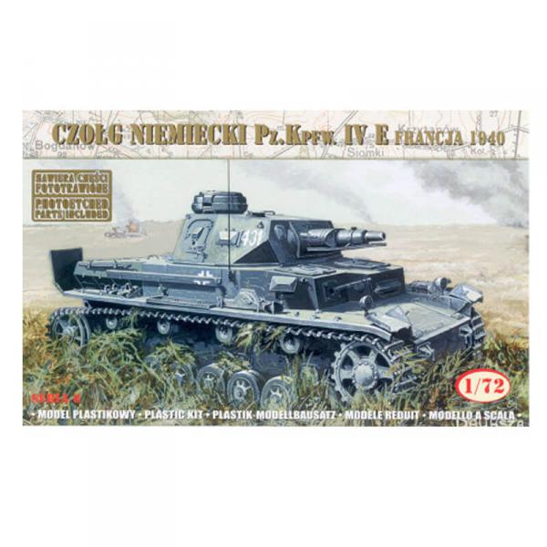 German Tank Pz.Kpfw.IVE France 1940 - 1:72e - Mirage Hobby - Mirage-72863