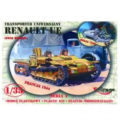 Maquette véhicule militaire : Chenillette Renault UE