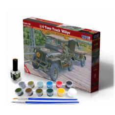 1/4 Tonn Truck "Willys" SUPER SET - 1:72e - Mistercraft