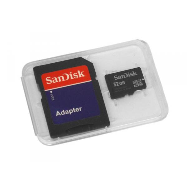 Micro SDHC 32Go Sandisk CL4 + Adaptateur - MKT-3909