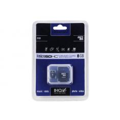 Intenso MicroSDHC 8GB avec adaptateur CL4 