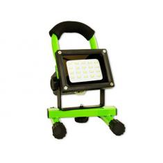 Spot halogène rechargeable 8 watts LED Arcas (Vert)