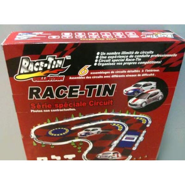Circuit de voitures RACE TIN + BMW320si + 207 Rcup 1:40eme - MOD-42FG299101
