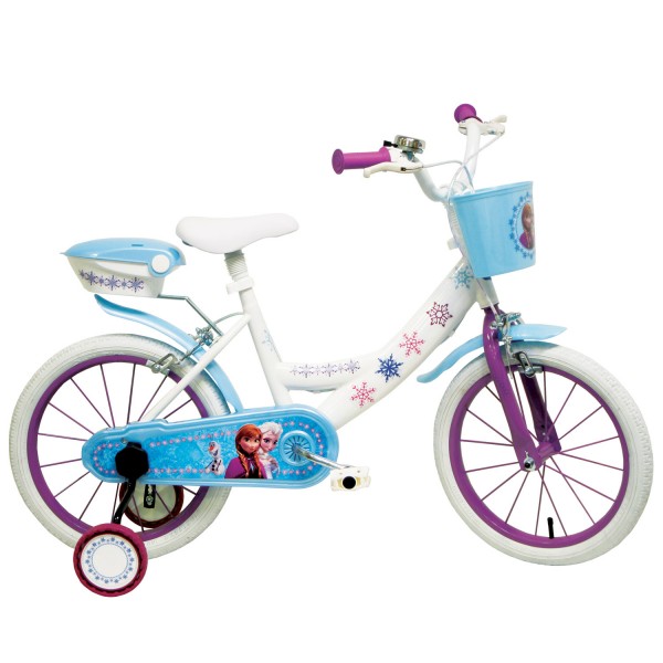 Vélo 14 pouces : La Reine des Neiges (Frozen) - Mondo-25282