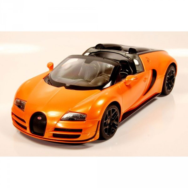 Voiture radiocommandée  1/14 : Bugatti Grand Sport vitesse Orange - Mondo-63262-Orange