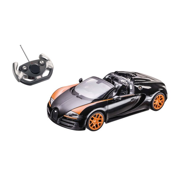 Voiture radiocommandée  1/14 : Bugatti Grand Sport vitesse Noire - Mondo-63262-Noir