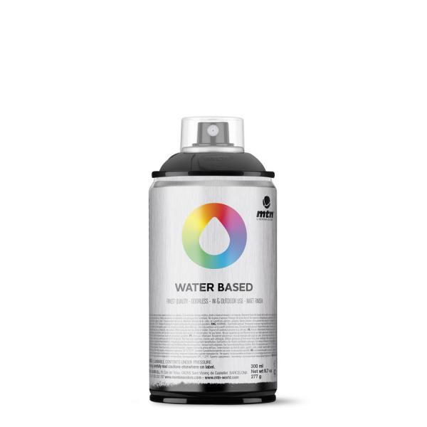 Bombe Peinture R-9011 Noir de Carbone - MTN Water Based 300 - 2026R-9011