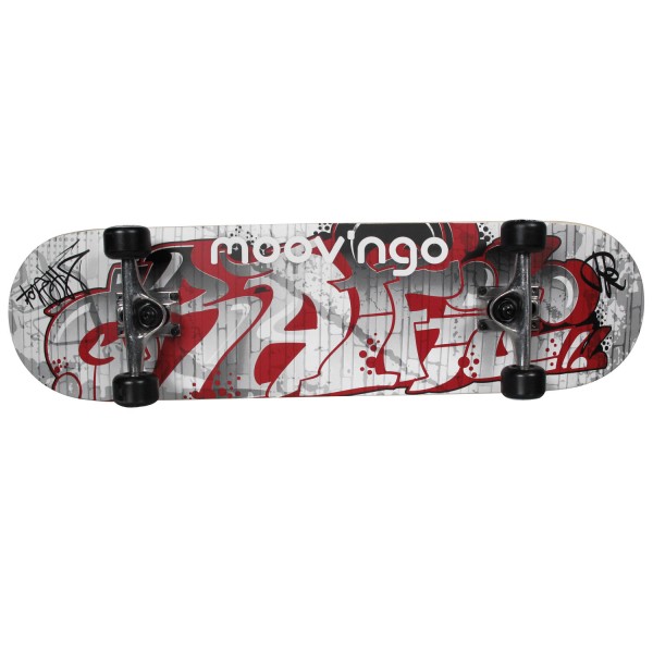 Skate rouge et Gris 78 cm - Moov-mng57-2