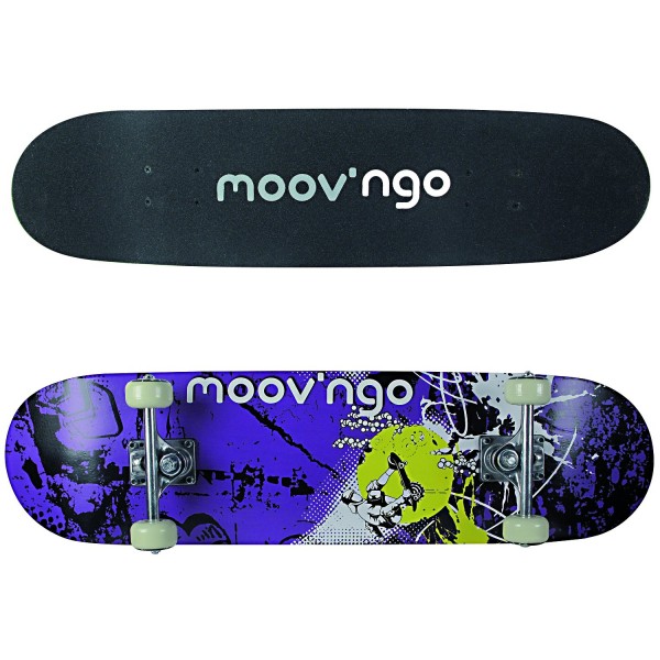 Skate board dessous violet - Moov-MNG1B-Violet