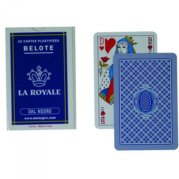 Jeu de 32 cartes La royale : Belote - Morize-DN0500