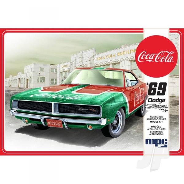1969 Dodge Charger RT (Coca Cola) Snap (2T) - MPC919M