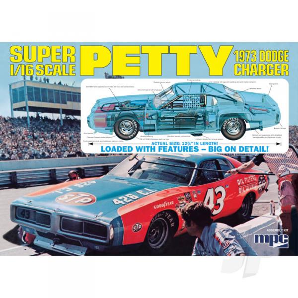 Richard Petty 1973 Dodge Charger - MPC938