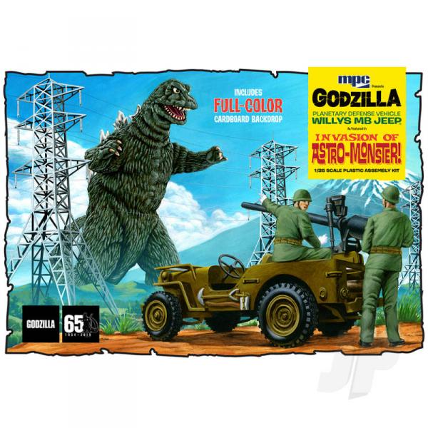 Godzilla Army Jeep - MPC882