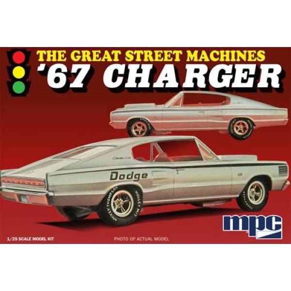 1:25 1967 Charger "Great Street Machine" - MPC829