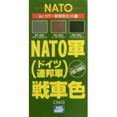 Mr.Hobby CS-602 CS602 Tank Colors for NATO 3x18ml