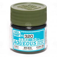 Mr Hobby -Gunze Aqueous Hobby Colors (10 ml) Dark Green 