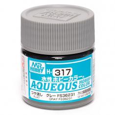 Mr Hobby -Gunze Aqueous Hobby Colors (10 ml) Gray FS 36231 