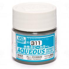 Mr Hobby -Gunze Aqueous Hobby Colors (10 ml) Gray FS 36622 