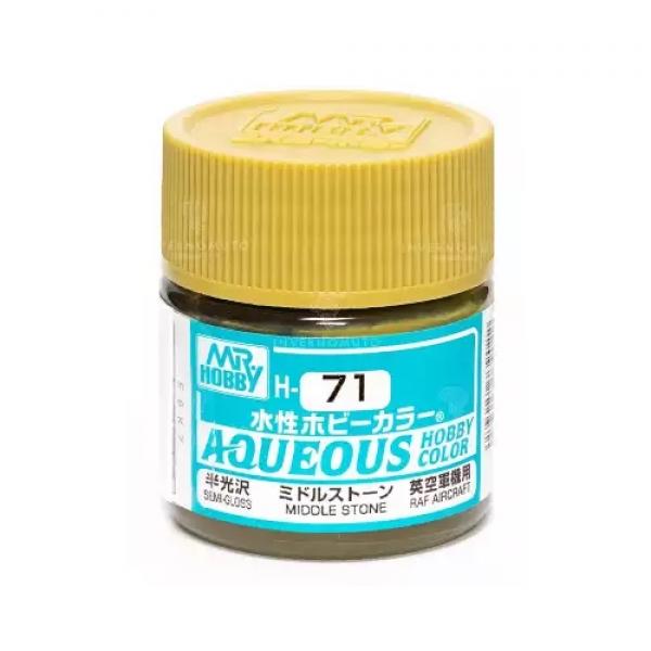 Mr Hobby -Gunze Aqueous Hobby Colors (10 ml) Middle Stone  - H-071