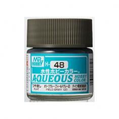 Mr Hobby -Gunze Aqueous Hobby Colors (10 ml) Field Gray (2) 