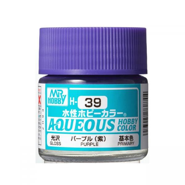 Mr Hobby -Gunze Aqueous Hobby Colors (10 ml) Purple  - H-039