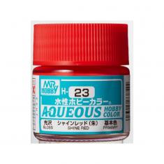 Mr Hobby -Gunze Aqueous Hobby Colors (10 ml) Shine Red 