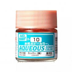 Mr Hobby -Gunze Aqueous Hobby Colors (10 ml) Copper 