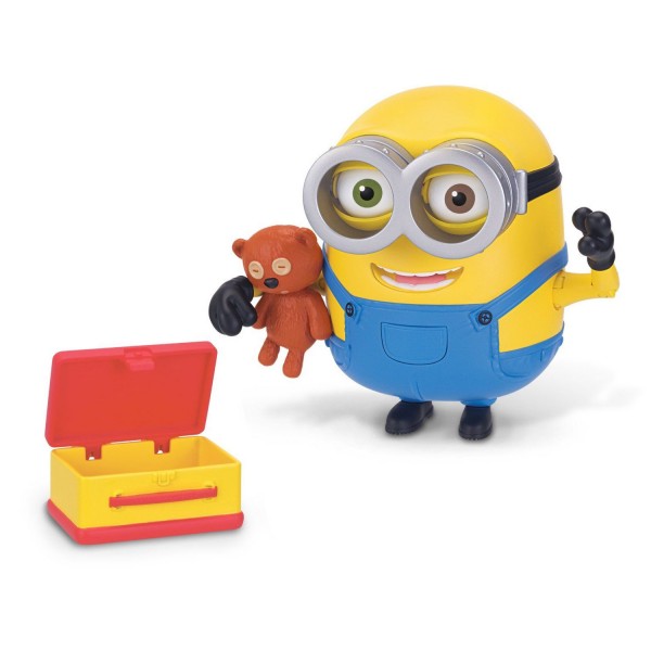 Figurine de luxe Minions : Bob et son ours en peluche - MTW-25077-20181