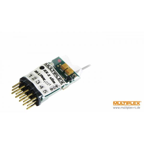 Récepteur 2,4 GHz RX-5 SLIM M-LINK Multiplex - 1-01190