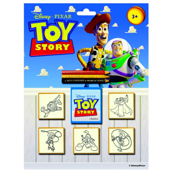 Ensemble de 5 tampons : Toy story - Multiprint-5776