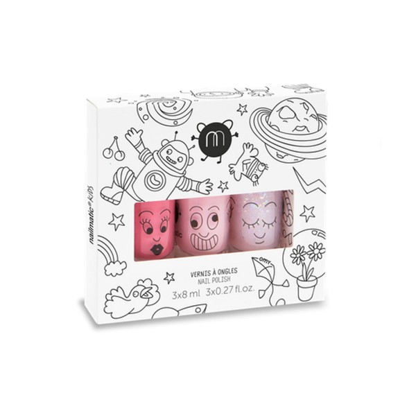 Coffret 3 vernis à ongles - Cosmos - Nailmatic-301COSMOS3