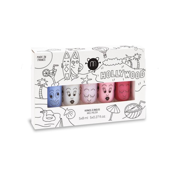Coffret 5 vernis à ongles - Hollywood - Nailmatic-501HOLLYWOOD5