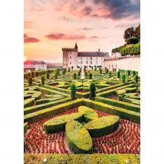 Puzzle 1000 piezas: Castillo de Villandry, Loïc Lagarde