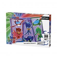 Puzzle de 30 piezas: The PJ Masks