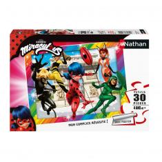 30 piece puzzle: Miraculous: Ladybug and her superhero friends