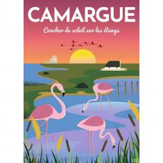 1000-teiliges Puzzle: Plakat der Camargue, Ludwig der Plakat