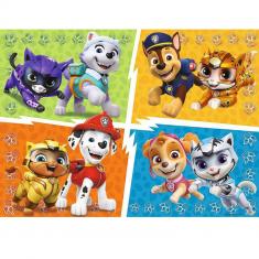 60 piece puzzle: Meet the super cats