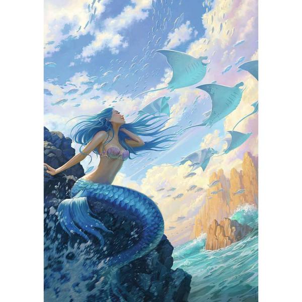 Puzzle de 1000 piezas: Colección Fantasía - El ballet de la sirena - Nathan-12001152