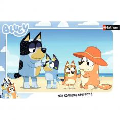 Nathan Puzzle 15 Pièces – Les Pompiers – Dès 3 Ans – Cadre Épais